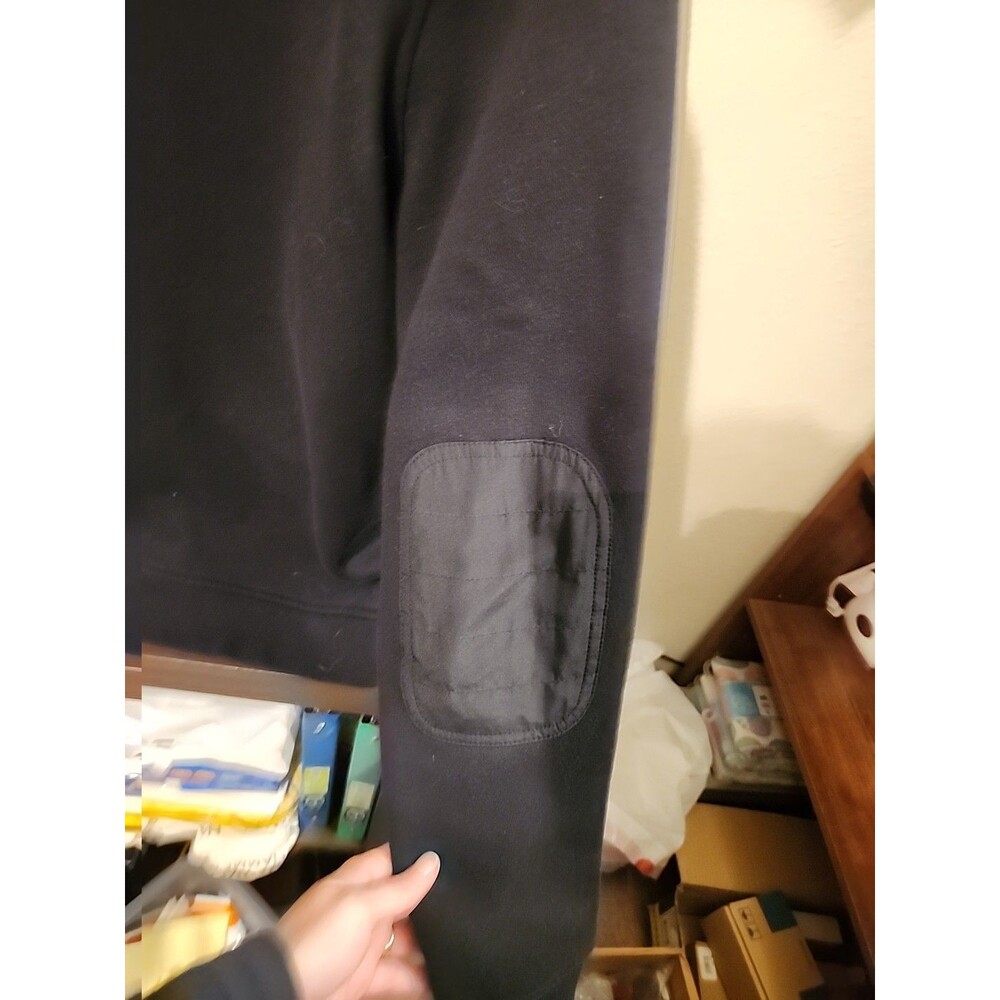 Apt 9 Mens XXL Black Zip Up Sweater Long Sleeve Cardigan Knit Jacket Size 2XL - Picture 3 of 5